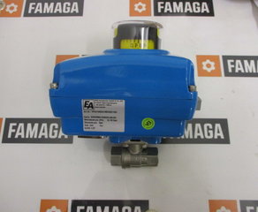 Кран шаровый VH, G1/2, с электроприводом NE-05, 24VDC, время открытия 8с, внутренняя резьба G1/2, сигнализация положения затвора, End Armaturen  END-Armaturen