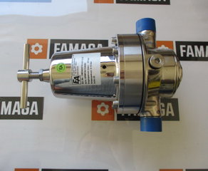 Редуктор давления
Druckminderer, DN25, Edelstahl/EPDM, Eingangsdruck: max.25bar, Ausgangsdruck: 2-10bar END-Armaturen