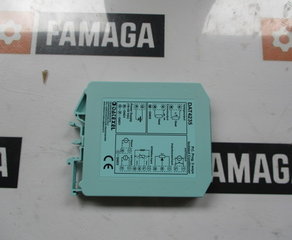 Преобразователь сигнала
Din rail universal input PC configurable converter. Input: mV, mA, Ohm, RTD 2,3,4 wires (Pt100, Pt1000, Ni100, Ni1000), Potentiometer, TC (CJC int./ext.)
type: J,K,R,S,T,B,E,N. Output (0/1...10 V, -10V) and current (0/4...20mA, -20mA). Power supply 18...30Vdc, reverse polarity protection 60Vdc max. Galvanic
insulation : power supply // output : 1500Vac, 50Hz., 1 min. Datexel