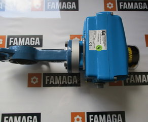 Привод с заслонкой
Absperrklappe-TA, DN40, mit Antrieb NE05, GGG/Edelstahl/EPDM, 230V 50Hz, Laufzeit 14sek. END-Armaturen